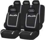 AutoHelix MSA Set Huse Scaune Universale Compatibile cu Audi - Negru/Gri (HSAAUD.2)