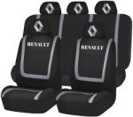 AutoHelix MSA Set Huse Scaune Universale Compatibile cu Renault Nou - Negru/Gri (HSAREN1)