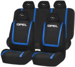 AutoHelix MSA Set Huse Scaune Universale Compatibile cu Opel - Negru/Albastru (Opel1.3)