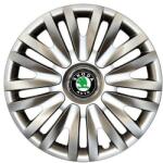 AutoHelix MSA Set 4 Capace Roti Autohelix MSA® R14, Potrivite Jantelor de 14 inch, Pentru Skoda, Model 217 (11461)