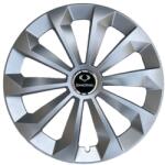 AutoHelix MSA Set 4 Capace Roti 15 inchi (R15) Fame Gri, Compatibile Cu SsangYong (4019)