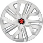 AutoHelix MSA Set 4 Capace Roti 15 inchi (R15) Raven Gri, Compatibile Cu Suzuki (1888)