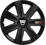 AutoHelix MSA Set 4 Capace Roti GTX Negru Carbon Dacia, R16 (GTX6)