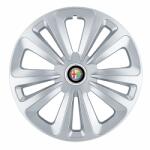 AutoHelix MSA Set 4 Capace Roti Terra Gri R14, pentru Alfa Romeo (14419)
