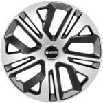 AutoHelix MSA Set 4 Capace Roti 16 inchi (R16) Raven Gri-Negru, Compatibile Cu Daewoo (1674)