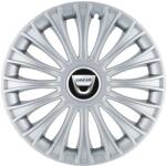 AutoHelix MSA Set 4 Capace Roti, potrivite jantelor de R14, pentru Dacia, model dino cromat (14988)