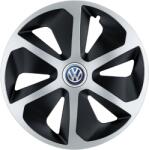 AutoHelix MSA Set 4 capace roti Roco Gri-Negru R15 Compatibil Cu VW (2764)