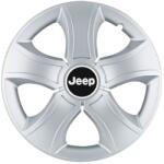 AutoHelix MSA Set 4 Capace Roti 15 inchi (R15) Bis Gri, Compatibile Cu Jeep (13434)