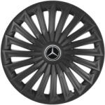 AutoHelix MSA Set 4 capace roti Joy Negru R16 Compatibil Cu Mercedes-Benz (5356)