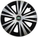 AutoHelix MSA Set 4 capace roti Glory Gri-Negru R16, Compatibil Cu Land Rover (2312)