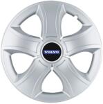 AutoHelix MSA Set 4 Capace Roti 15 inchi (R15) Bis Gri, Compatibile Cu Volvo (13523)