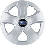 AutoHelix MSA Set 4 Capace Roti 16 inchi (R16) Bis Gri, Compatibile Cu Subaru (13508)