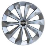 AutoHelix MSA Set 4 Capace Roti 16 inchi (R16) Fame Gri, Compatibile Cu Kia (14874)