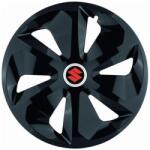 AutoHelix MSA Set 4 Capace Roti Roco Negru R15, pentru Suzuki (14210)
