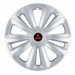 AutoHelix MSA Set 4 Capace Roti Terra Gri R15 pentru Mitsubishi (14474)