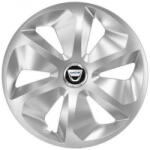 AutoHelix MSA Set 4 Capace Roti Roco Gri R16, pentru Dacia (14040)
