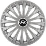 AutoHelix MSA Set 4 capace roti 16 inchi (R16) Dino Gri, Compatibile cu Hyundai (4852-4852)