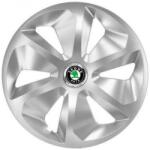 AutoHelix MSA Set 4 Capace Roti Roco Gri R16, pentru Skoda (14100)