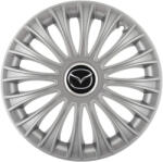 AutoHelix MSA Set 4 capace roti 16 inchi (R16) Dino Gri, Compatibile cu Mazda (4870)