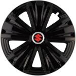 AutoHelix MSA Set 4 capace roti Glory negru R15 Compatibil Cu Suzuki (10274)