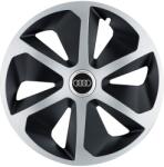 AutoHelix MSA Set 4 capace roti Roco Gri-Negru R17 pentru gama auto Audi (15117)