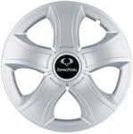 AutoHelix MSA Set 4 Capace Roti 15 inchi (R15) Bis Gri, Compatibile Cu SsangYoung (13503)