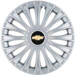 AutoHelix MSA Set 4 Capace Roti, potrivite jantelor de R14, pentru Chevrolet, model dino cromat (14986)