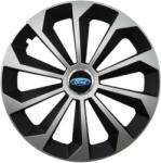AutoHelix MSA Set 4 Capace Roti 14 inchi (R14) Fame Gri-Negru, Compatibile Cu Ford (1923)