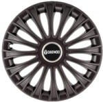 AutoHelix MSA Set 4 capace roti 16 inchi (R16) Dino Negru, Compatibil Cu Daewoo (4840)