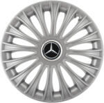 AutoHelix MSA Set 4 capace roti 16 inchi (R16) Dino Gri, Compatibile cu Mercedes (4876)