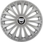 AutoHelix MSA Set 4 capace roti 16 inchi (R16) Dino Gri, Compatibile cu Dacia (4836)