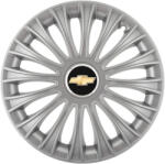 AutoHelix MSA Set 4 capace roti 16 inchi (R16) Dino Gri, Compatibile cu Chevrolet (4828)