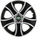 AutoHelix MSA Set 4 Capace Roti 16 inchi (R16) Bis Gri-Negru, Compatibile Cu Land Rover (3178)