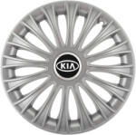 AutoHelix MSA Set 4 capace roti 16 inchi (R16) Dino Gri, Compatibile cu Kia (4860)