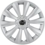 AutoHelix MSA Set 4 Capace Roti, potrivite jantelor de R16, pentru Mazda, model delta cromat (14005)