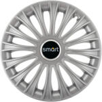 AutoHelix MSA Set 4 capace roti 16 inchi (R16) Dino Gri, Compatibile cu Smart (4841)