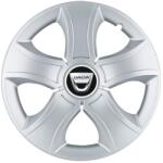 AutoHelix MSA Set 4 Capace Roti 15 inchi (R15) Bis Gri, Compatibile Cu Dacia (13414)