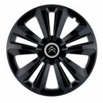 AutoHelix MSA Set 4 Capace Roti Terra Negru R14, pentru Citroen (14233)