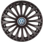 AutoHelix MSA Set 4 capace roti 16 inchi (R16) Dino Negru, Compatibil Cu Volkswagen (4827)
