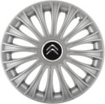 AutoHelix MSA Set 4 capace roti 16 inchi (R16) Dino Gri, Compatibile cu Citroen (4830)