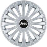 AutoHelix MSA Set 4 Capace Roti, potrivite jantelor de R14, pentru Jeep, model dino cromat (14993)