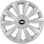 AutoHelix MSA Set 4 Capace Roti, potrivite jantelor de R16, pentru Chevrolet, model delta cromat (13992)