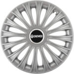 AutoHelix MSA Set 4 capace roti 16 inchi (R16) Dino Gri, Compatibile cu Daewoo (4838)