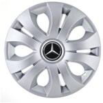 AutoHelix MSA Set 4 Capace Roti, potrivite jantelor de R15, Compatibil Cu Mercedes-Benz, model top crom (14718)