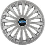 AutoHelix MSA Set 4 capace roti 16 inchi (R16) Dino Gri, Compatibile cu Ford (4846)