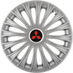 AutoHelix MSA Set 4 capace roti 16 inchi (R16) Dino Gri, Compatibile cu Mitsubishi (4875)