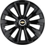 AutoHelix MSA Set 4 Capace Roti, potrivite jantelor de R14, pentru Chevrolet, model delta negru (13899)