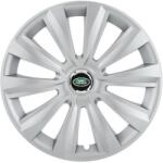 AutoHelix MSA Set 4 Capace Roti, potrivite jantelor de R16, pentru Land Rover, model delta cromat (14002)