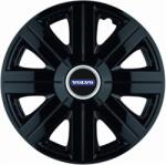AutoHelix MSA Set 4 Capace Roti, potrivite jantelor de R14, pentru Volvo, model Cosmos Negru (13888)