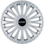 AutoHelix MSA Set 4 Capace Roti, potrivite jantelor de R14, pentru Smart, model dino cromat (15010)
